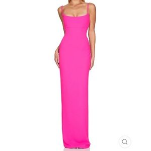 COPY - NOOKIE BAILEY GOWN - NEON PINK 💕